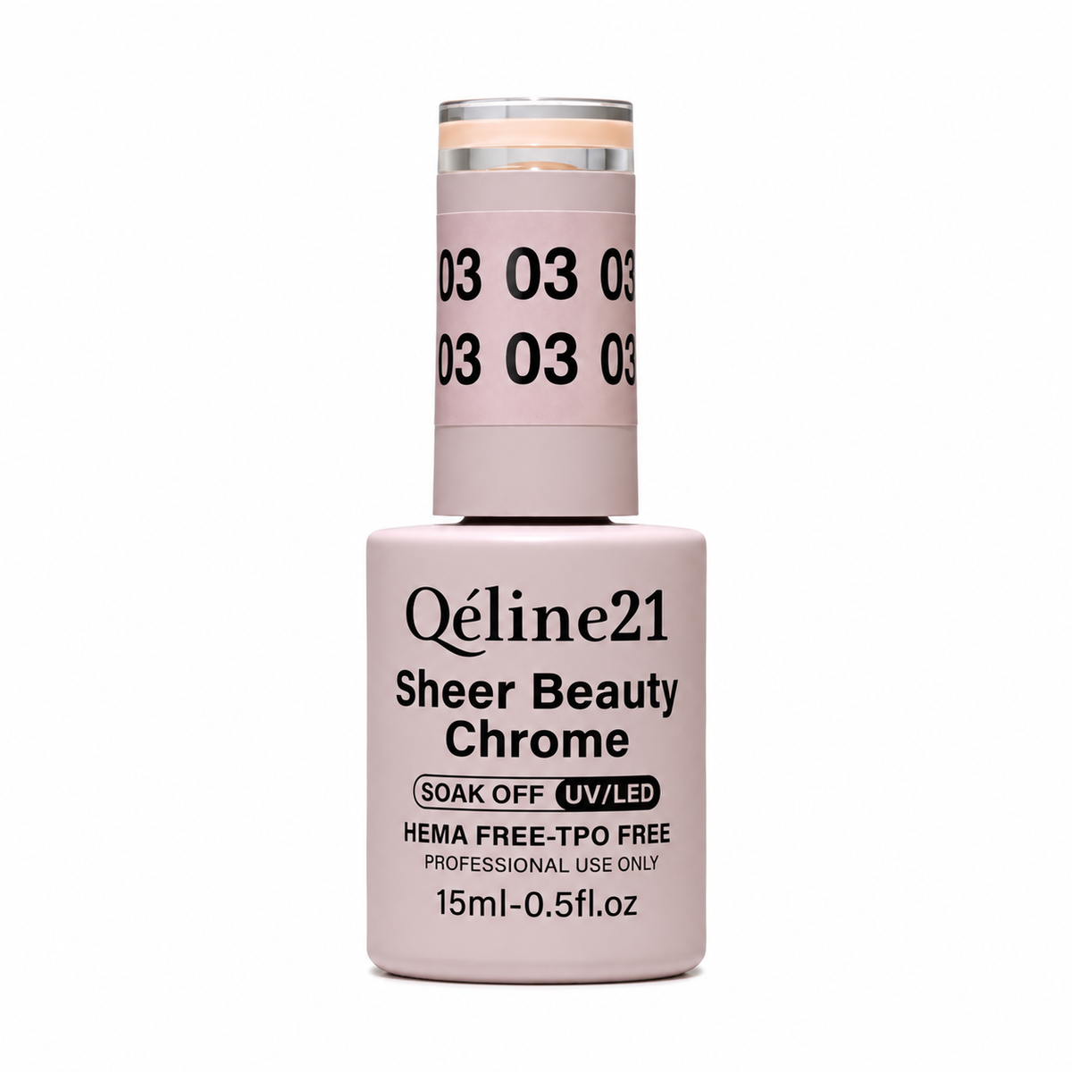 QUEEN 21 - Qéline 21 Sheer Beauty Chrome #03 - Bottle 15ml/0.5 fl.Oz