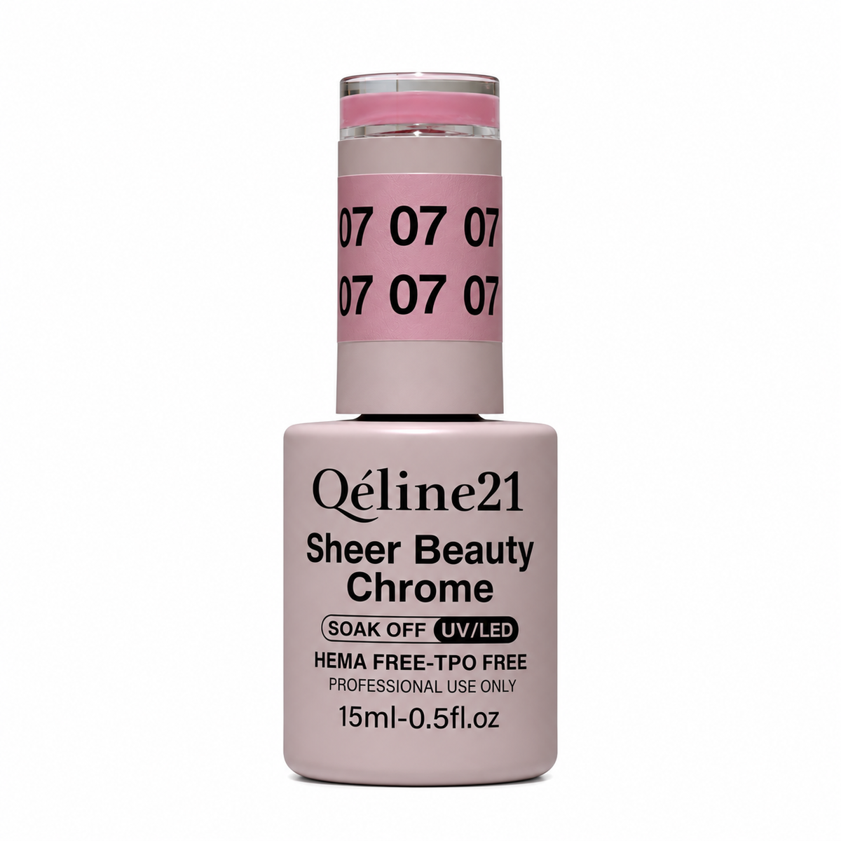 QUEEN 21 - Qéline 21 Sheer Beauty Chrome #07 - Bottle 15ml/0.5 fl.Oz