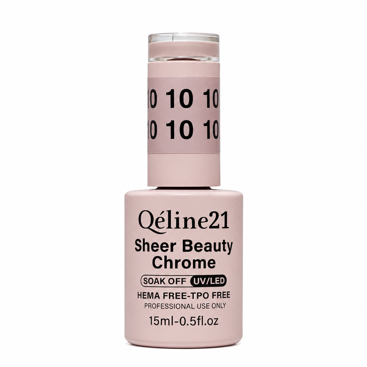 QUEEN 21 - Qéline 21 Sheer Beauty Chrome #10 - Bottle 15ml/0.5 fl.Oz