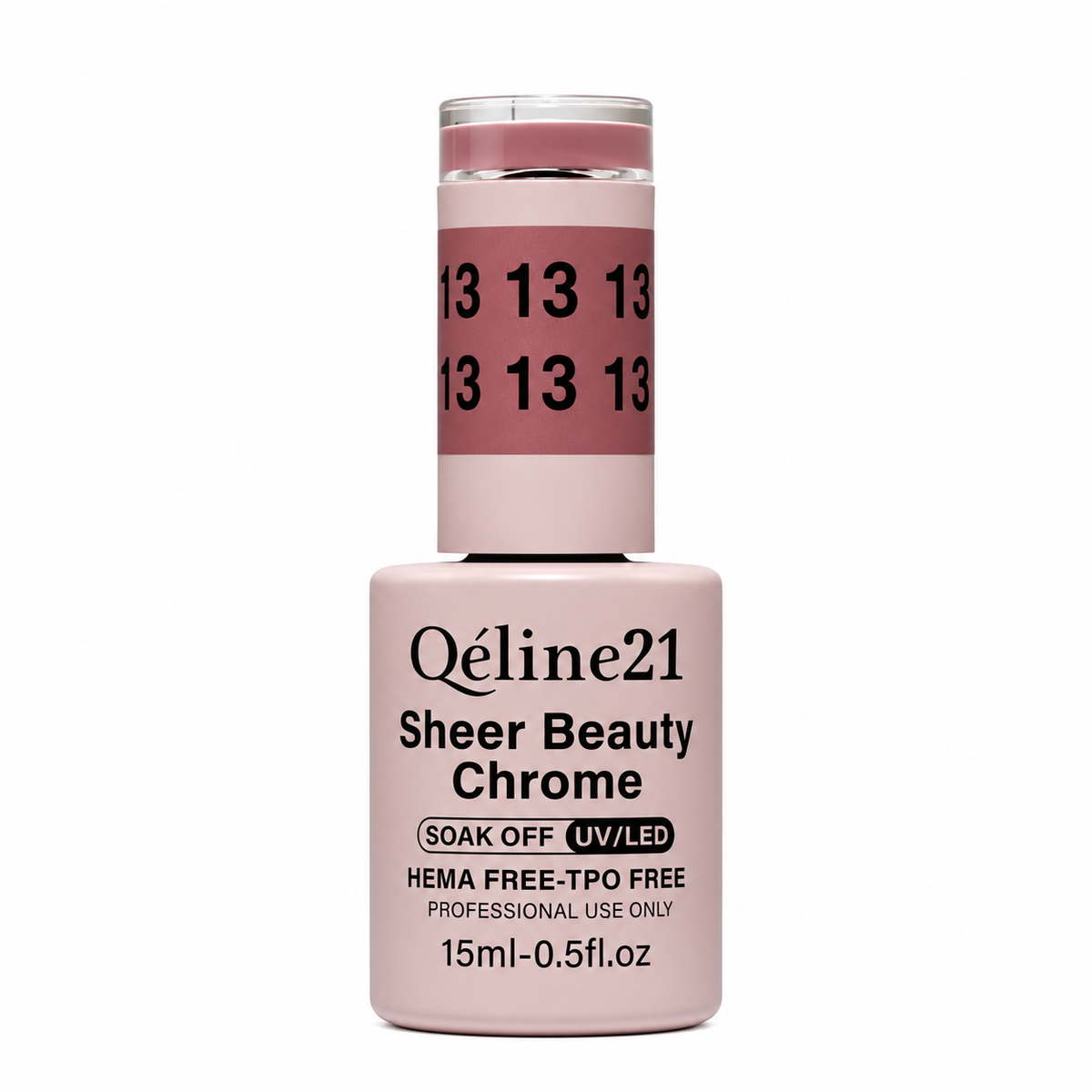 QUEEN 21 - Qéline 21 Sheer Beauty Chrome #13 - Bottle 15ml/0.5 fl.Oz