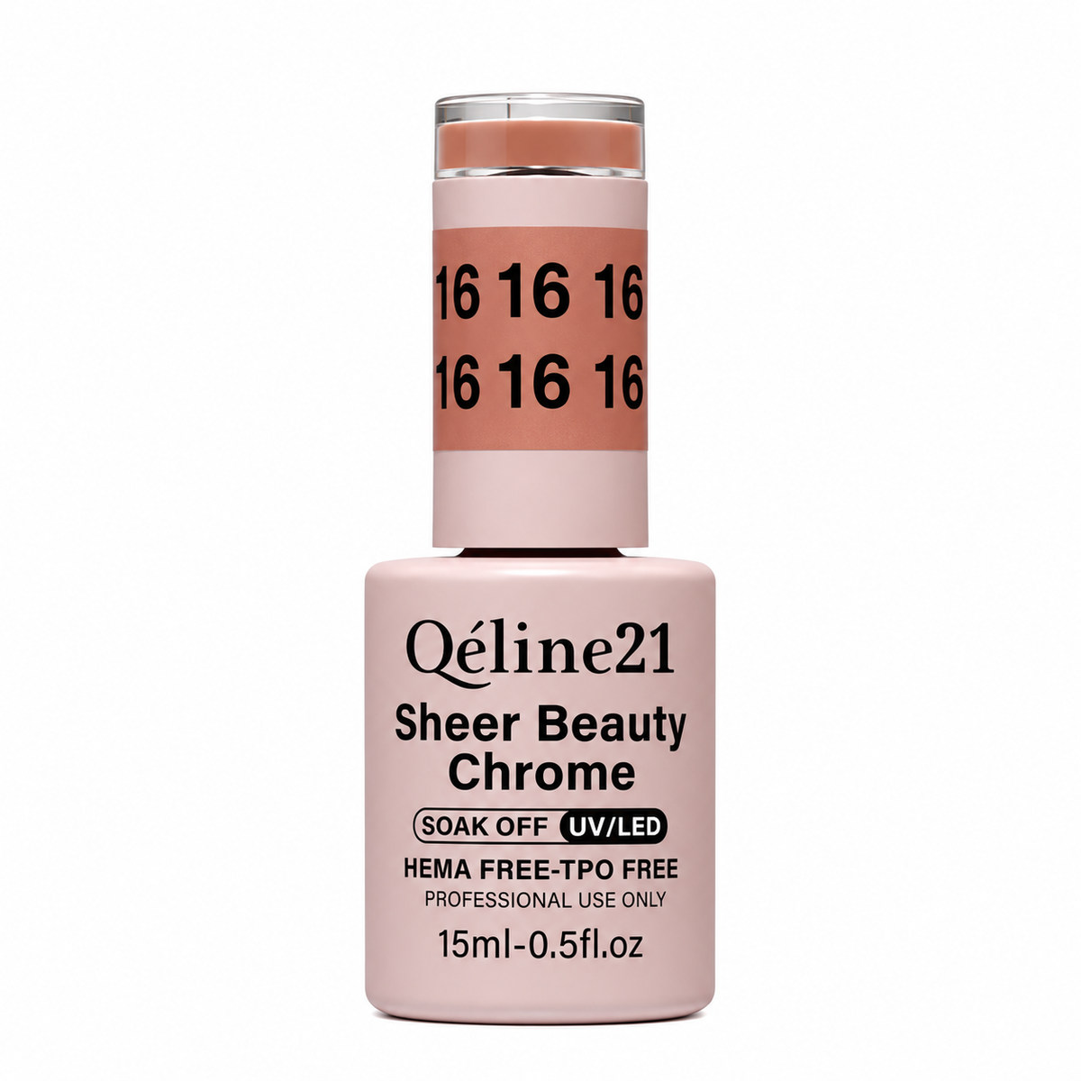 QUEEN 21 - Qéline 21 Sheer Beauty Chrome #16 - Bottle 15ml/0.5 fl.Oz