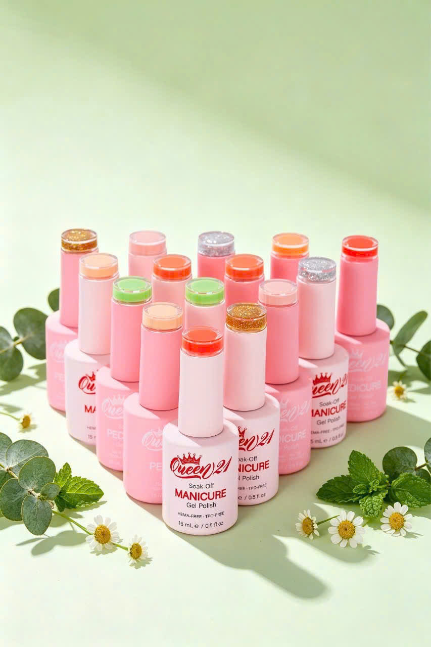 QUEEN 21 - GEL POLISH DUO 288 COLORS