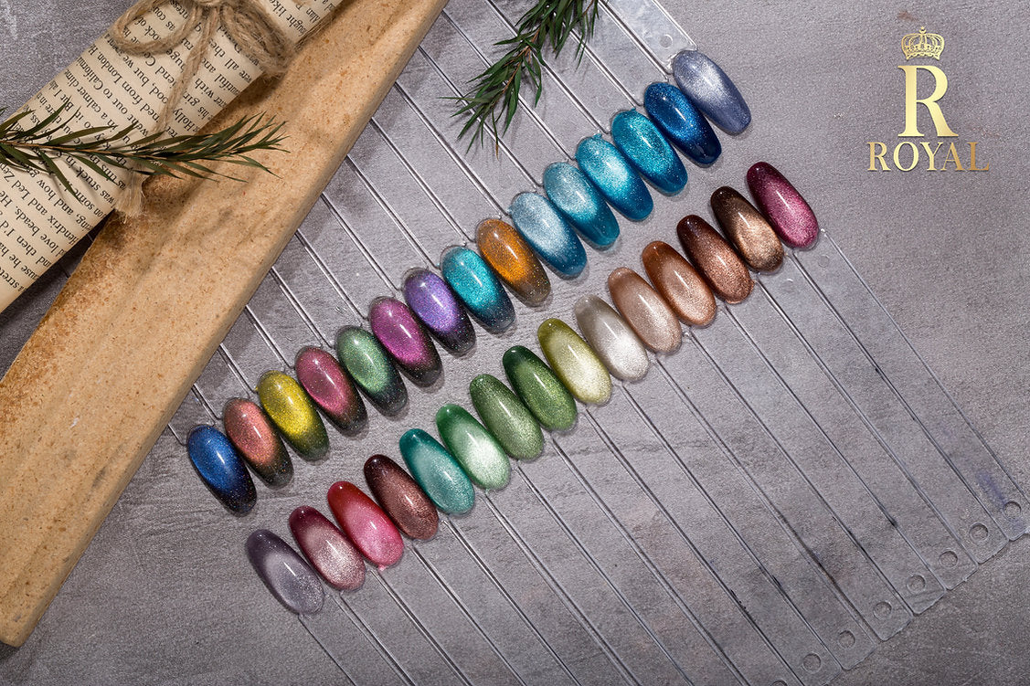 ROYAL NAIL ART - NEW CAT EYE BOTTLE 15ML | 48 COLORS
