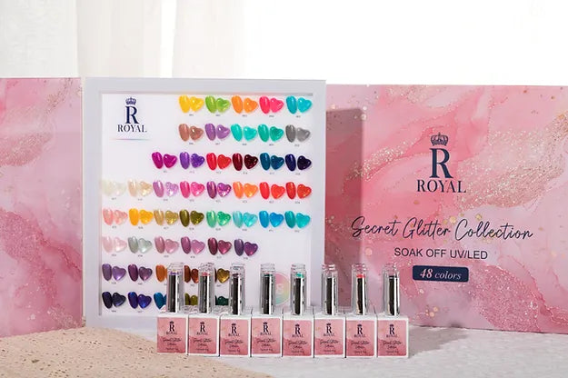 SECRECT GLITTERS COLLECTION | 48 COLORS