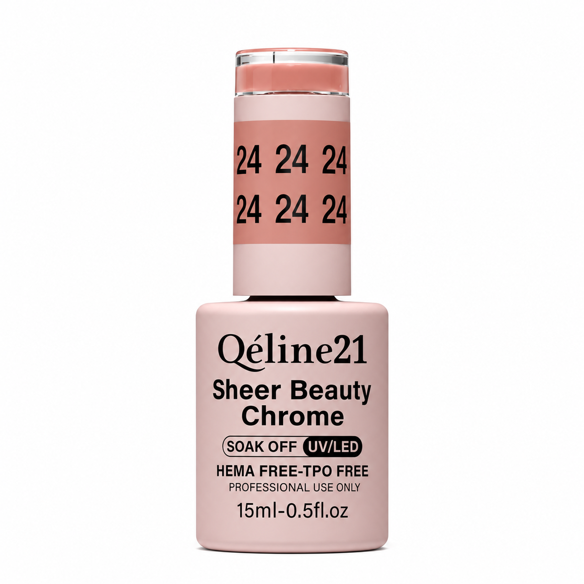 QUEEN 21 - Qéline 21 Sheer Beauty Chrome #24 - Bottle 15ml/0.5 fl.Oz