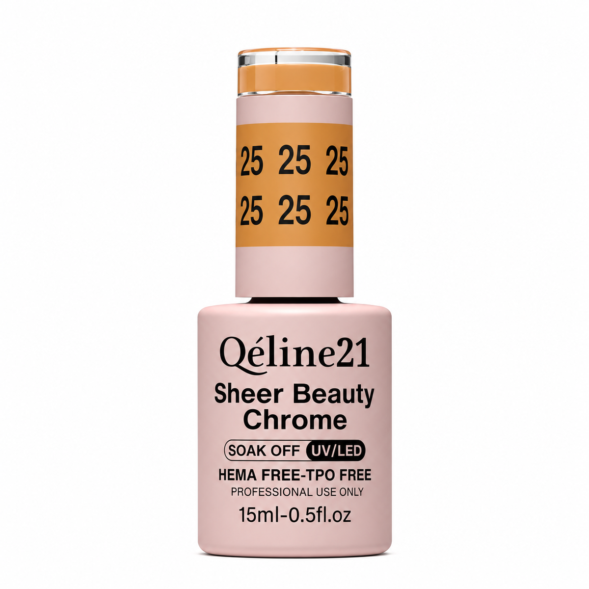 QUEEN 21 - Qéline 21 Sheer Beauty Chrome #25 - Bottle 15ml/0.5 fl.Oz