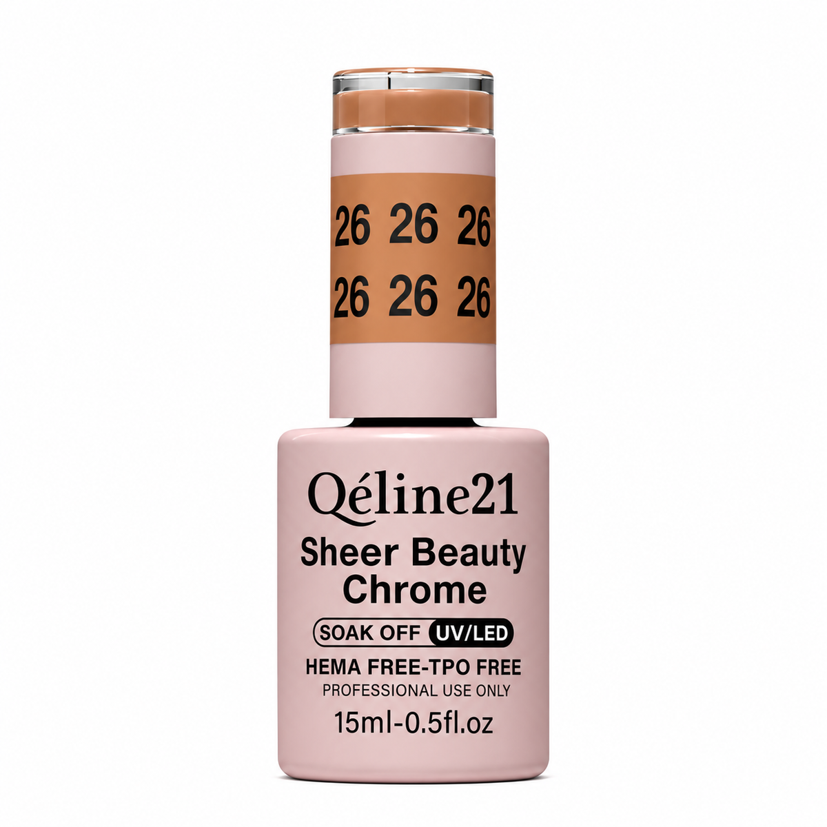 QUEEN 21 - Qéline 21 Sheer Beauty Chrome #26 - Bottle 15ml/0.5 fl.Oz