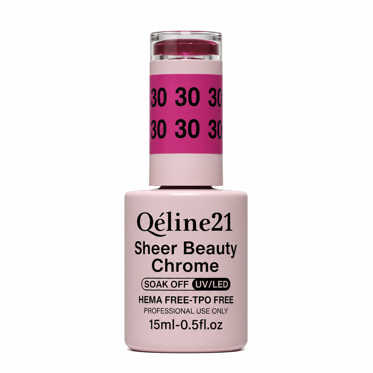 QUEEN 21 - Qéline 21 Sheer Beauty Chrome #30 - Bottle 15ml/0.5 fl.Oz