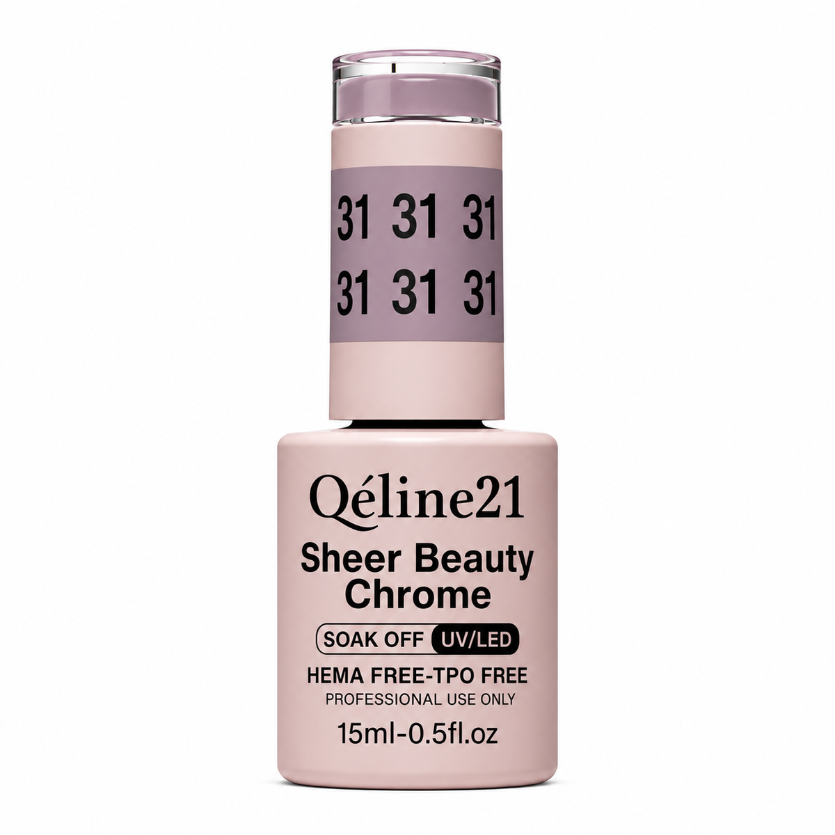 QUEEN 21 - Qéline 21 Sheer Beauty Chrome #31 - Bottle 15ml/0.5 fl.Oz