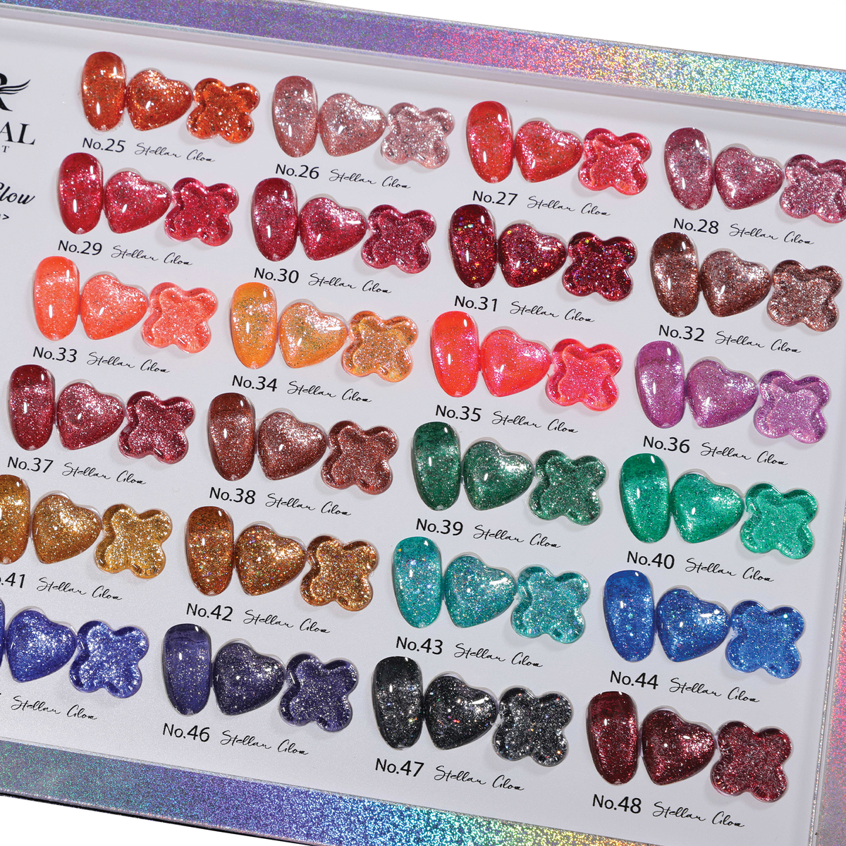 ROYAL NAIL ART - Stellar Glow Collection - 48 Colors
