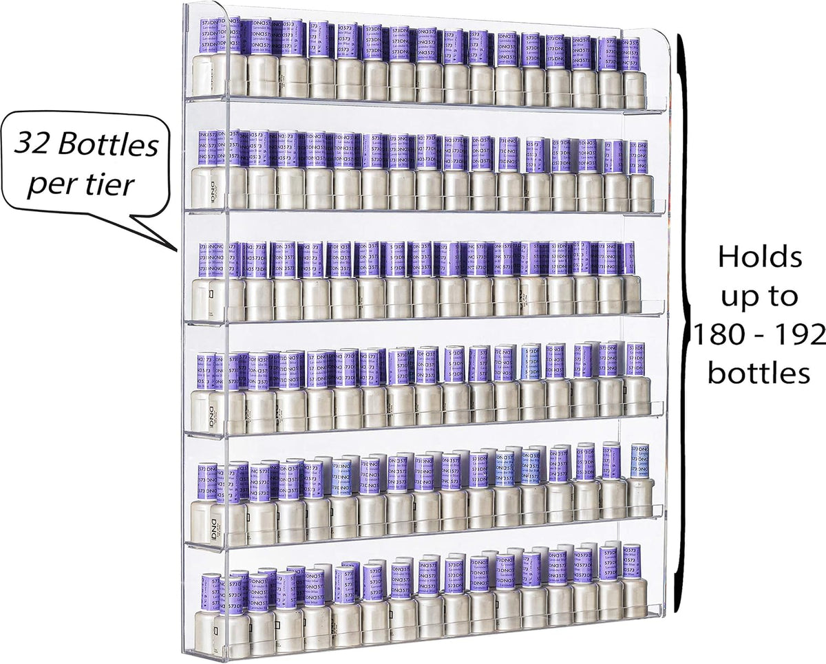 PROFESSIONAL NAIL POLISH DISPLAY RACK
