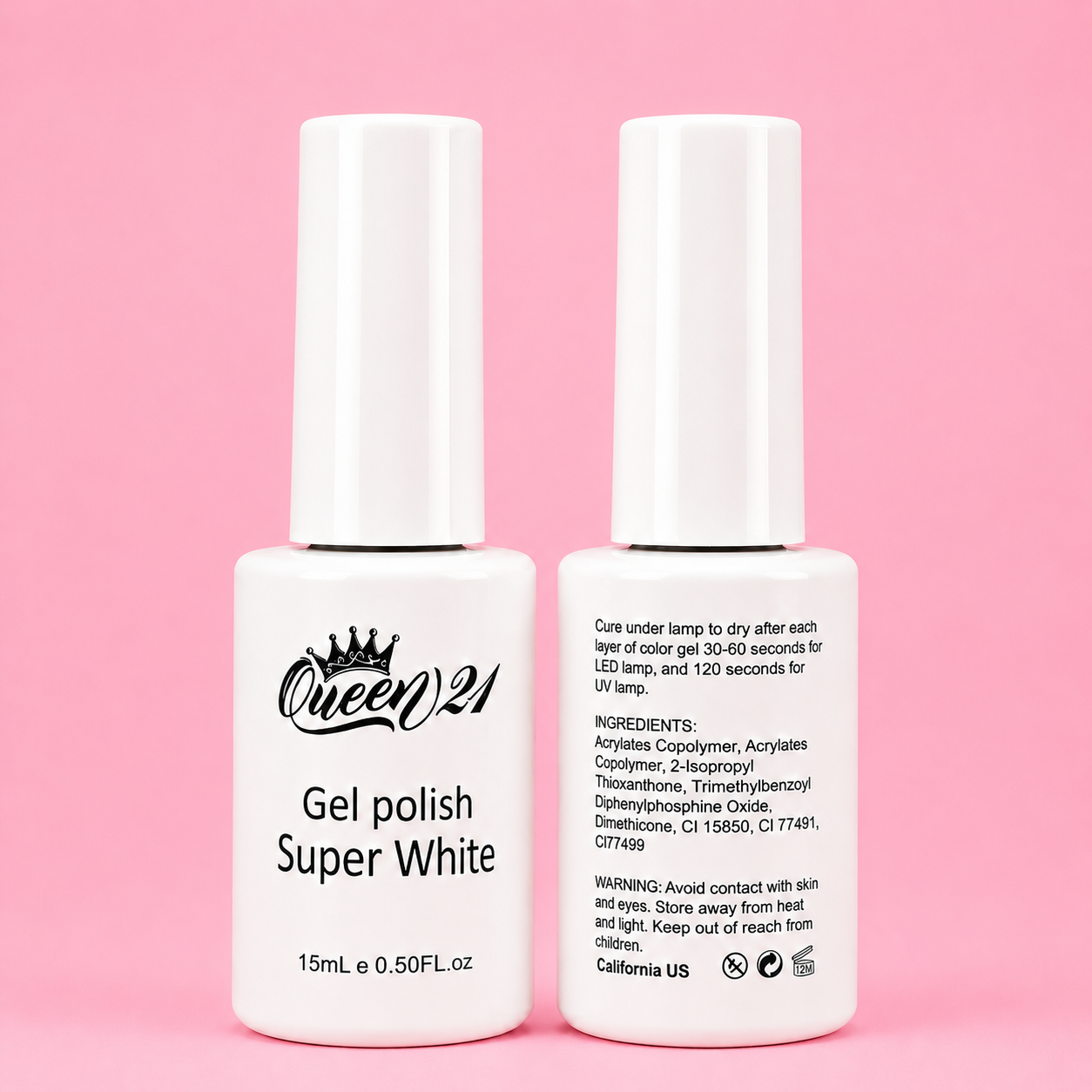Queen Super White Gel Polish