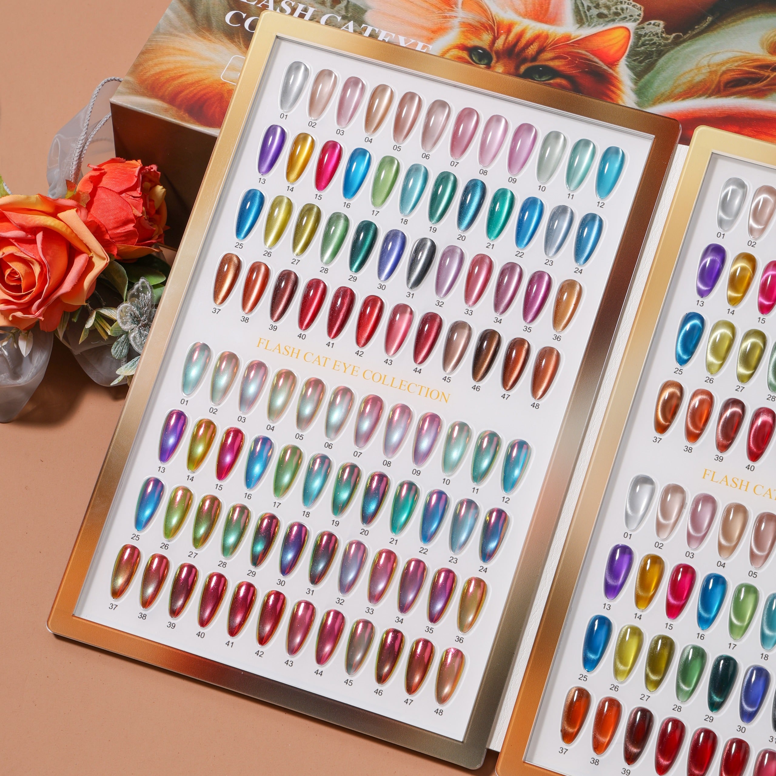 Royal Nail Art - Flash Cat Eye 48 Colors