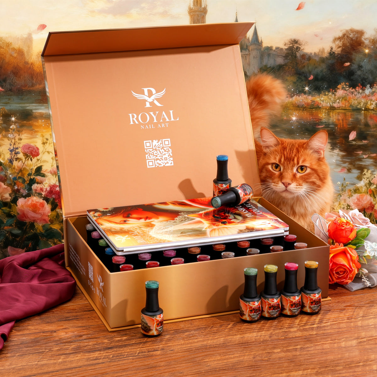 Royal Nail Art - Flash Cat Eye 48 Colors