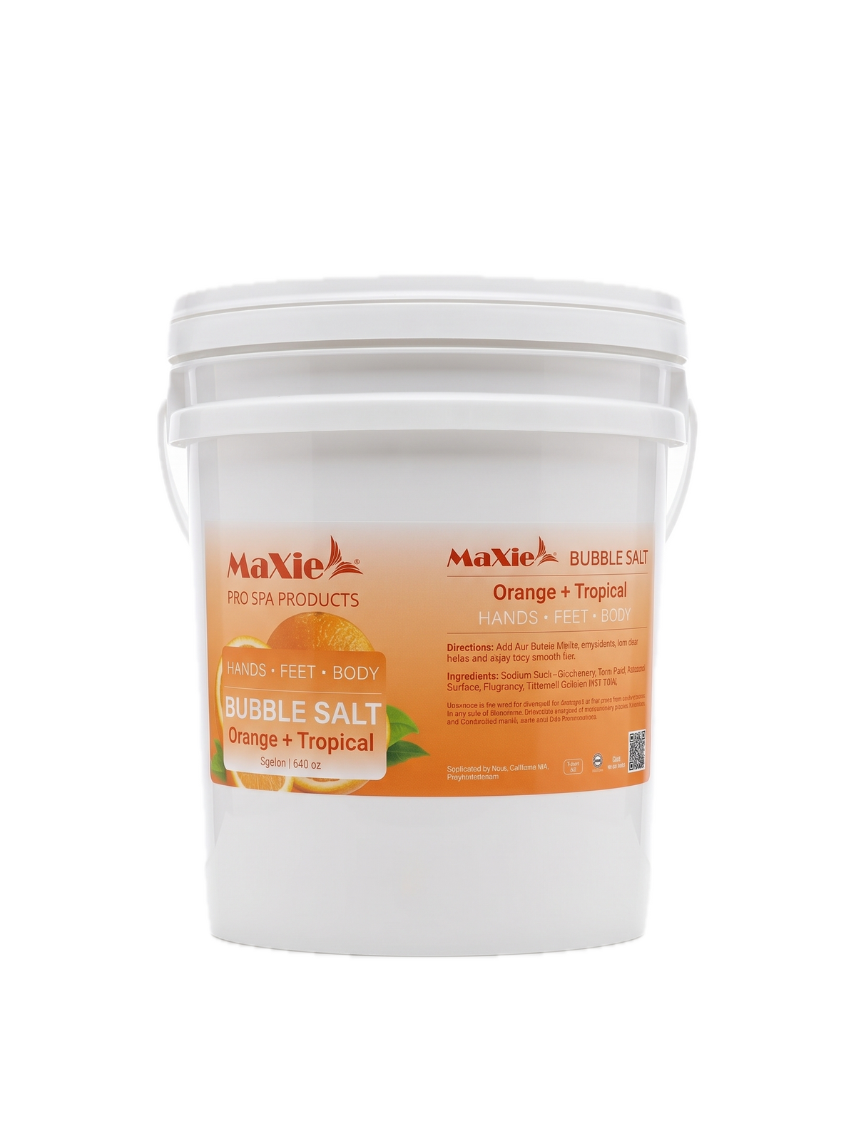 MAXIE - BUBBLE SALT PEDICURE SOAK – 25 LBS MEGA BULK