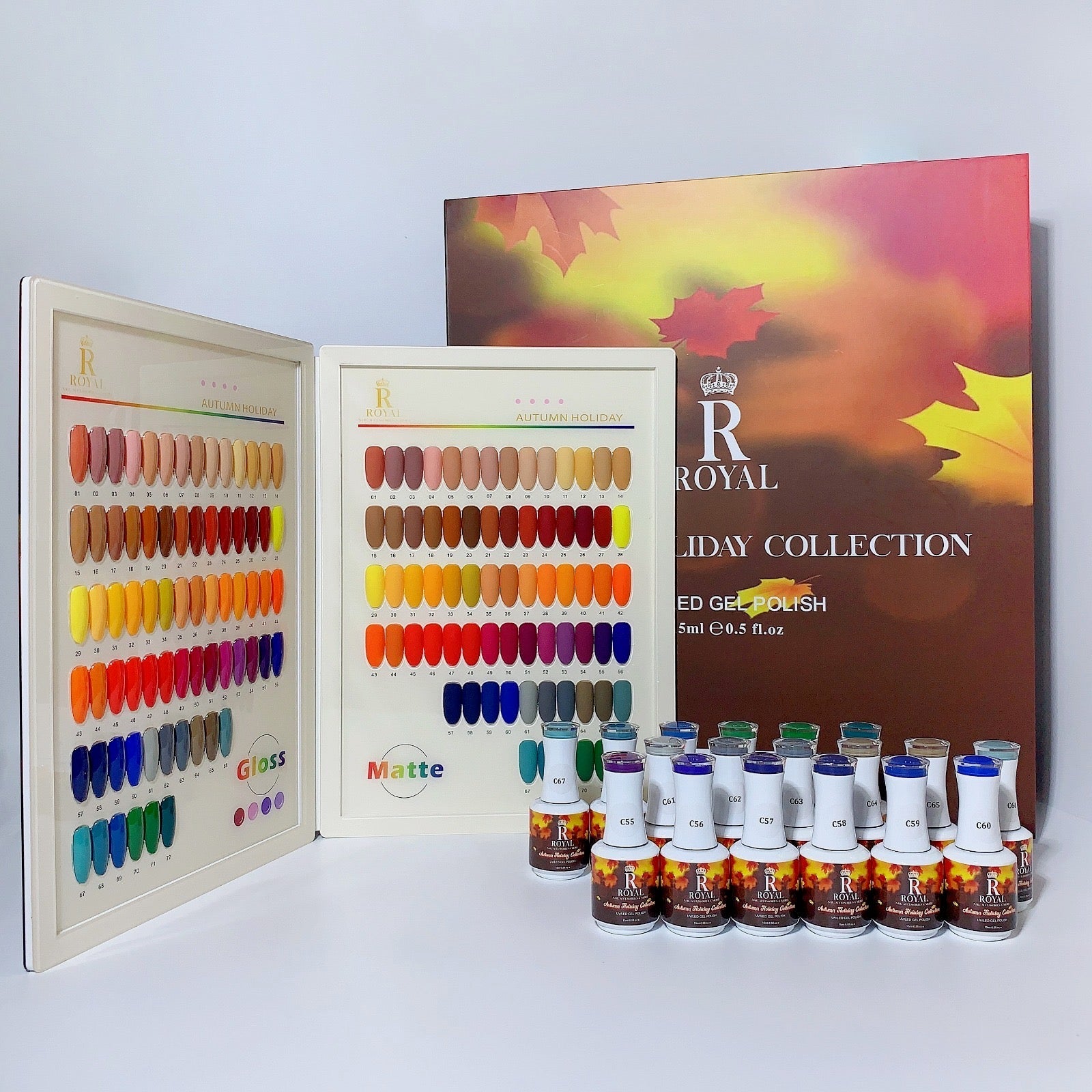 Royal AUTUMN GEL COLLECTION | 72 COLORS