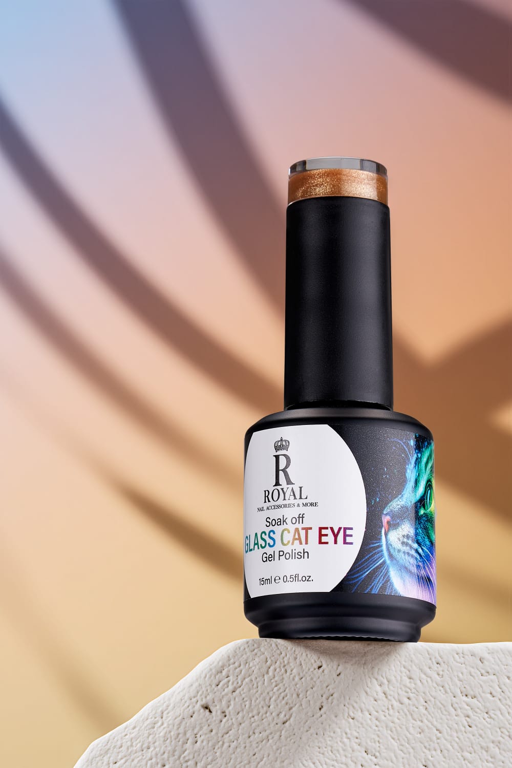 ROYAL NAIL ART - GLASS CAT EYE BOTTLE 15ML | 48 COLORS