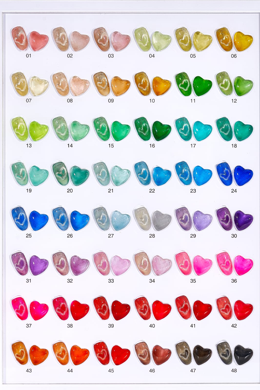 ROYAL NAIL ART - GLASS CAT EYE BOTTLE 15ML | 48 COLORS