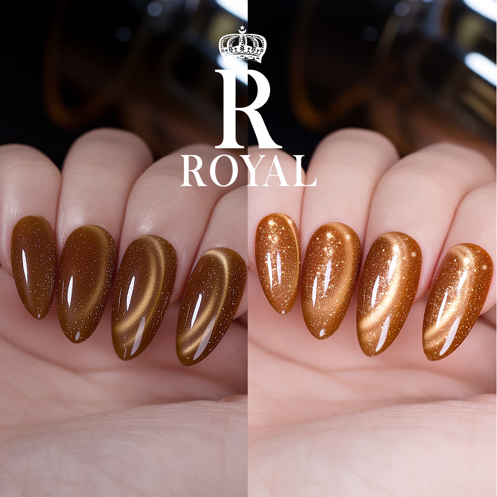 ROYAL NAIL ART - RUBY CAT EYE BOTTLE 15ML | 48 COLORS