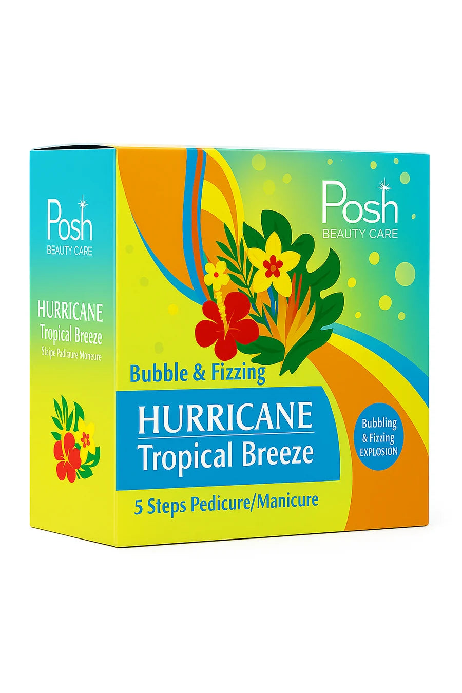 POSH HURRICANE 5-IN-1 LUXURY SPA PEDICURE (36 PCS/CARTON)