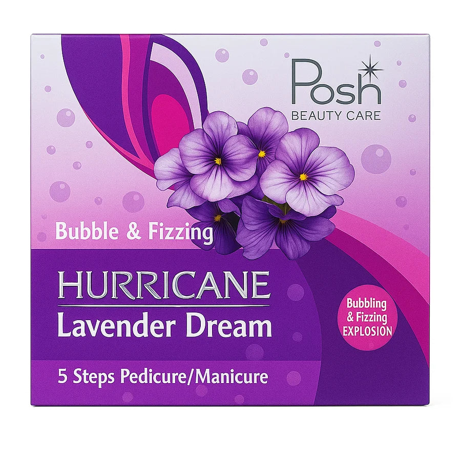 POSH HURRICANE 5-IN-1 LUXURY SPA PEDICURE (36 PCS/CARTON)
