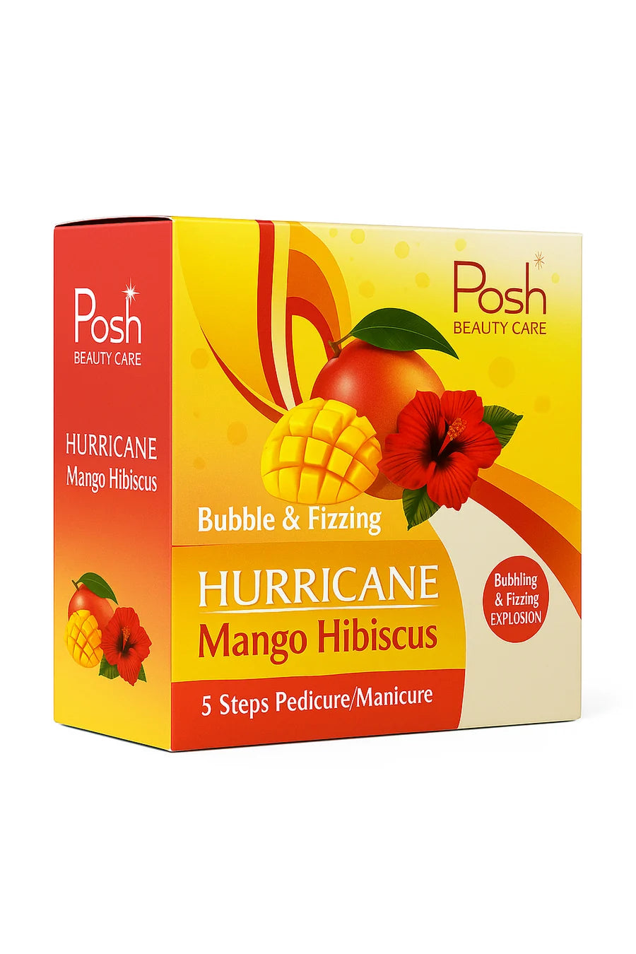 POSH HURRICANE 5-IN-1 LUXURY SPA PEDICURE (36 PCS/CARTON)