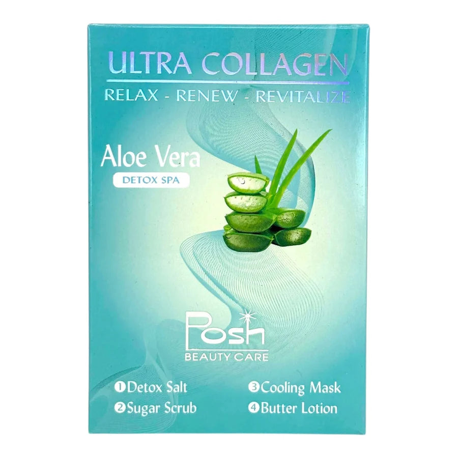 POSH DELUXE 4-IN-1 PEDICURE KIT ULTRA COLLAGEN - 50 PCS/CARTON