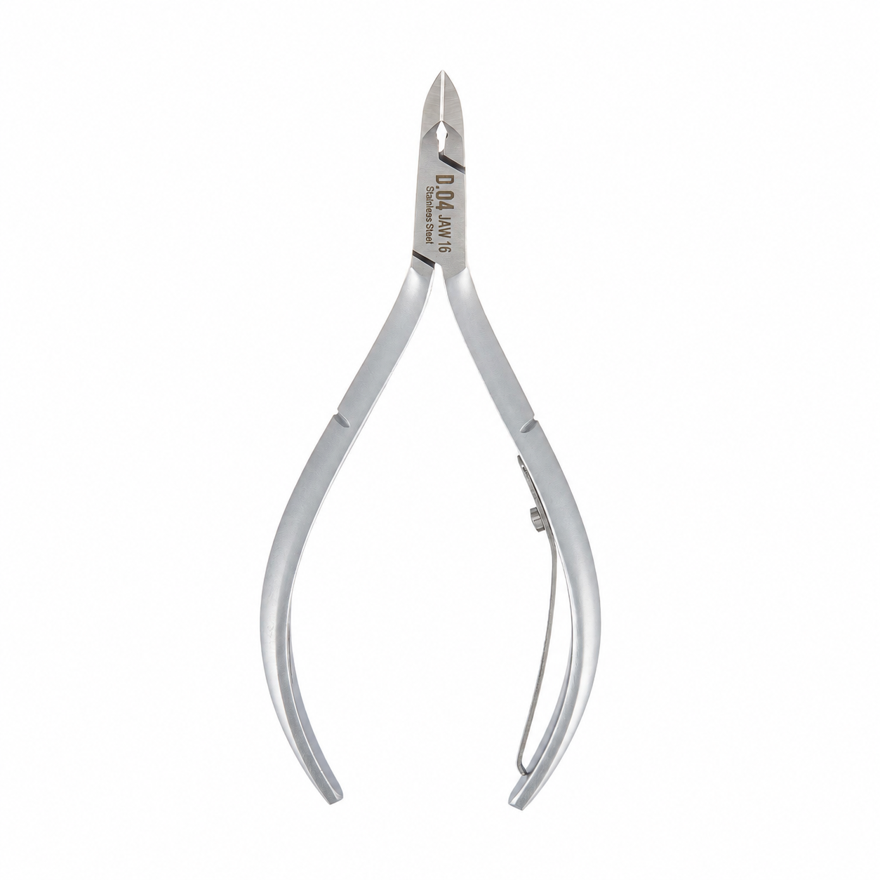 Kềm Nghĩa - D.04 Stainless Steel Cuticle Nipper - Jaw 16