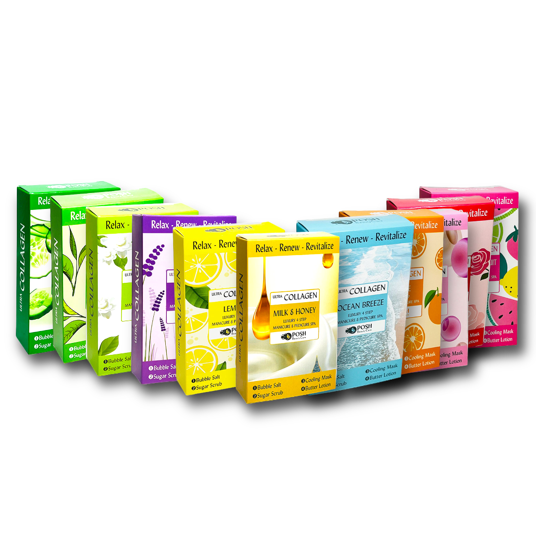 Posh Collagen Pedicure Spa 4 Step - 1 PC