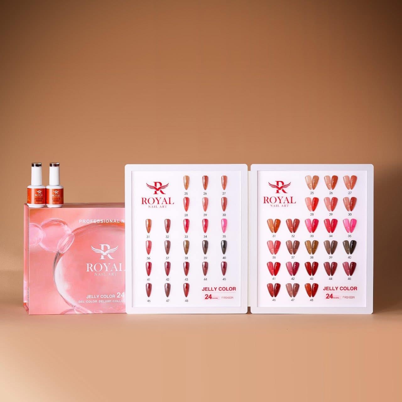 Royal Jelly Gel Color 24 Colors