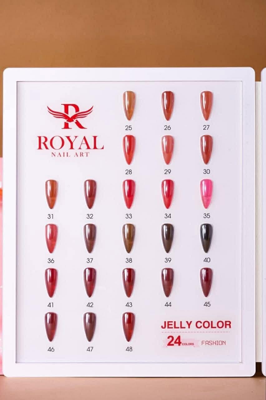 Royal Jelly Gel Color 24 Colors