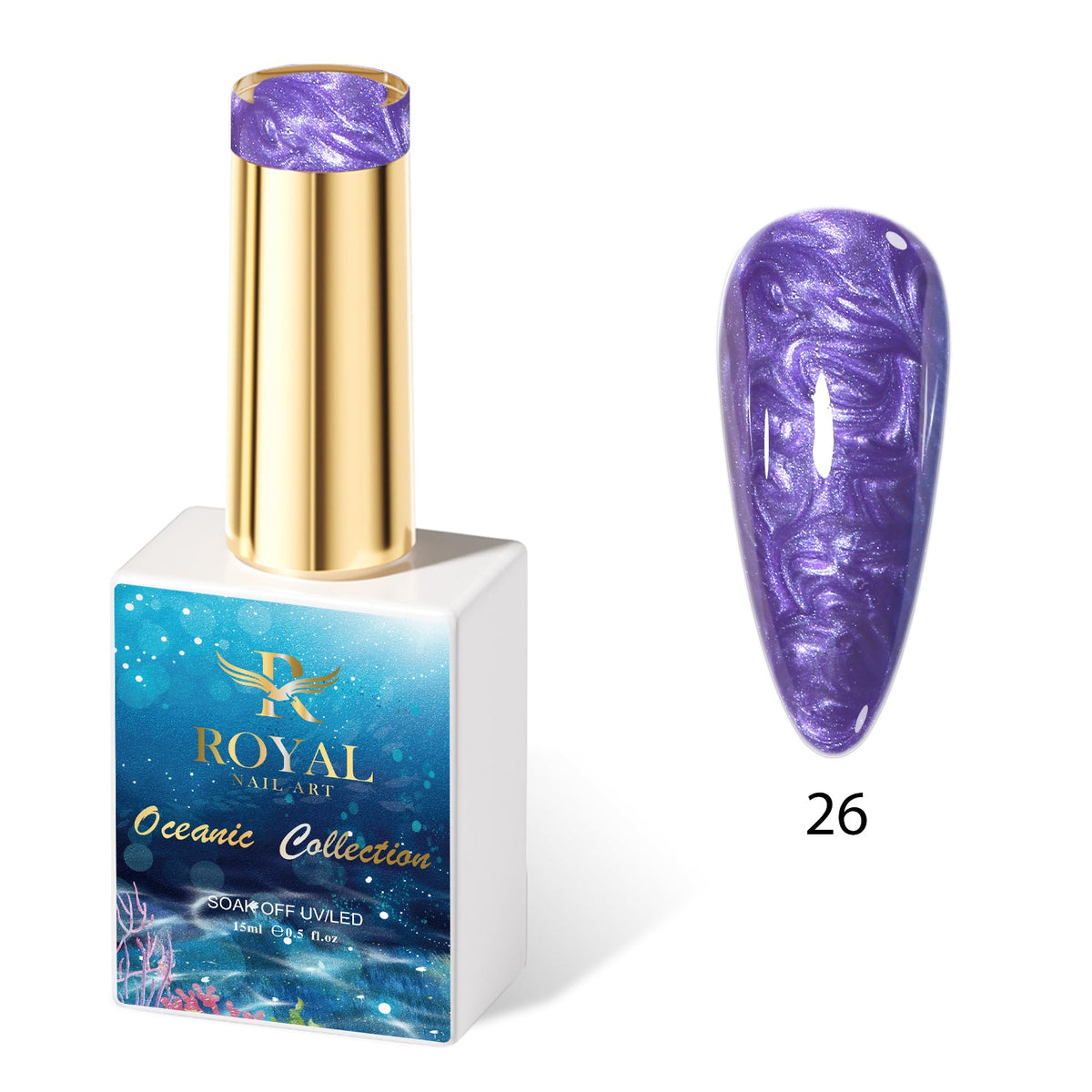 ROYAL NAIL ART - Oceanic Gel Collection | 30 Colors