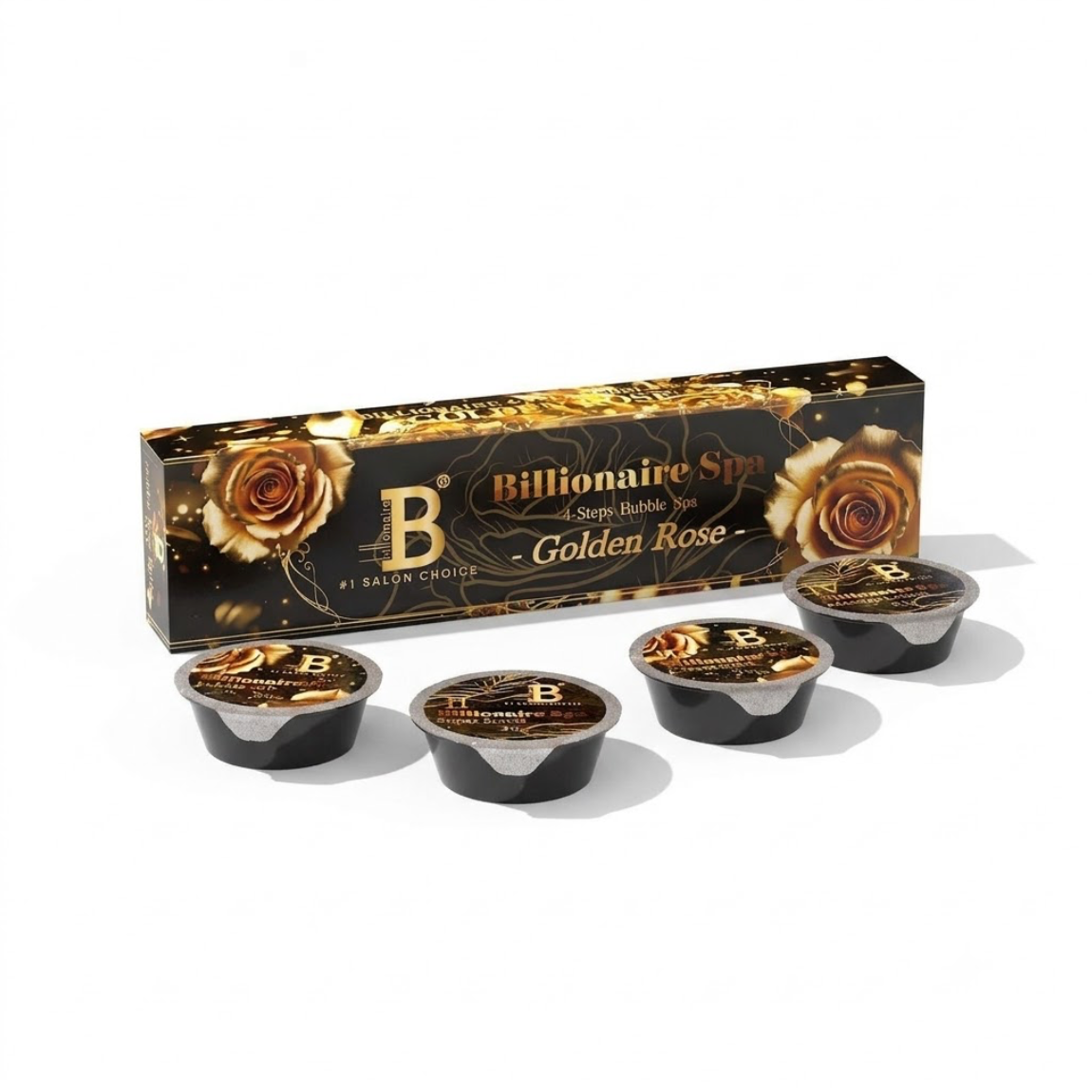 BILLIONAIRE PEDICURE DELUXE KIT 4-in-1 (50 KITS/BOX)