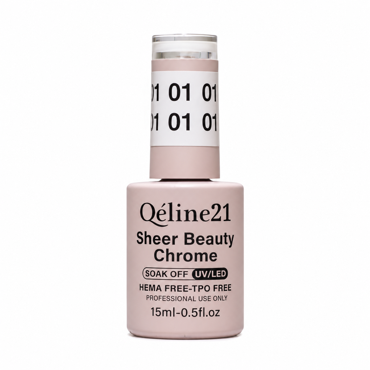 QUEEN 21 - Qéline 21 Sheer Beauty Chrome #01 - Bottle 15ml/0.5 fl.Oz