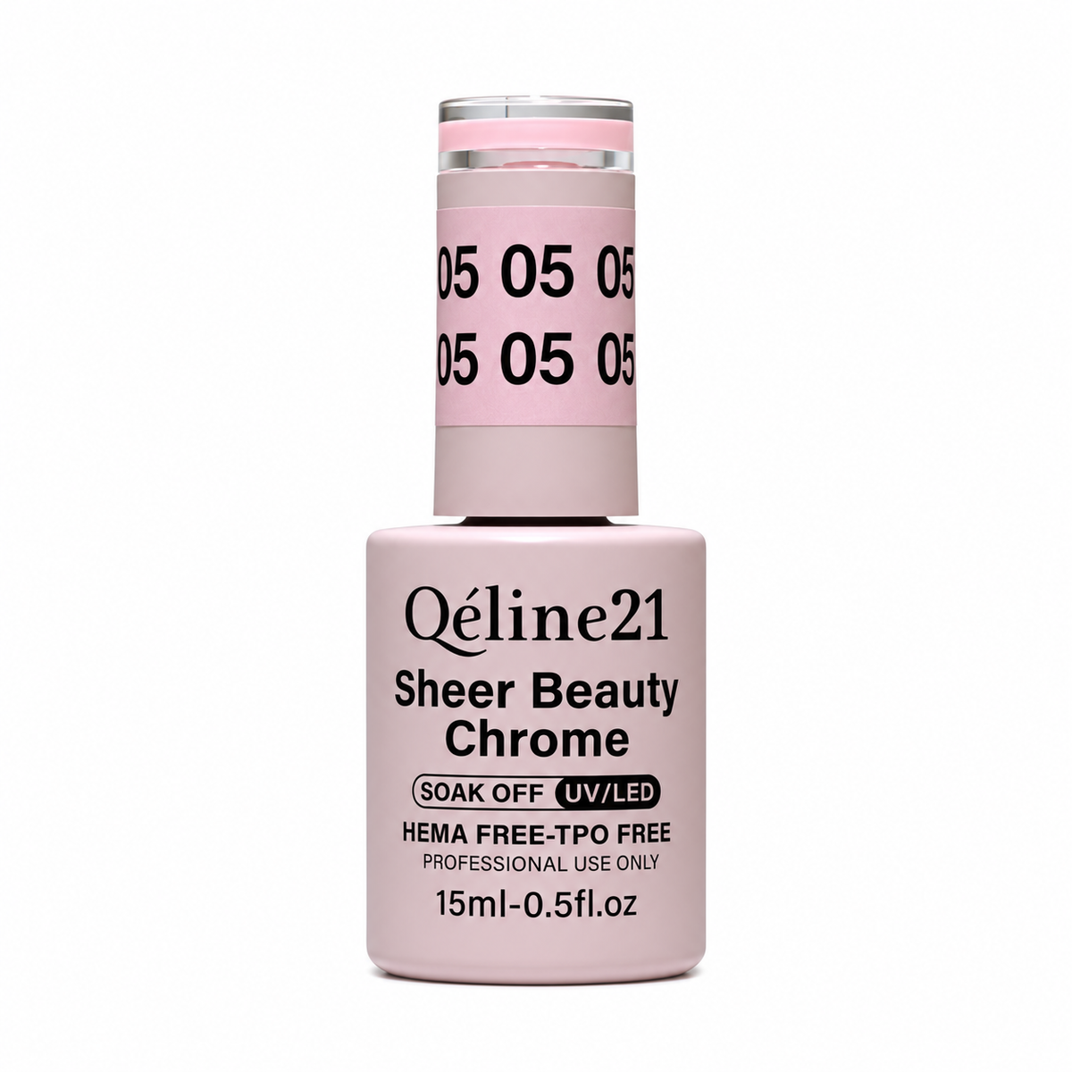 QUEEN 21 - Qéline 21 Sheer Beauty Chrome #05 - Bottle 15ml/0.5 fl.Oz