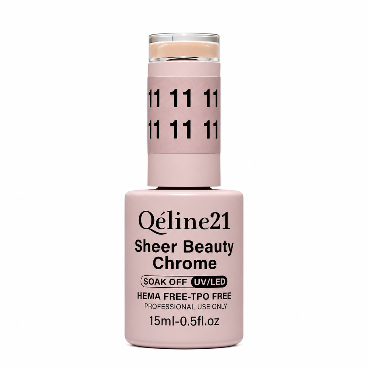 QUEEN 21 - Qéline 21 Sheer Beauty Chrome #11 - Bottle 15ml/0.5 fl.Oz