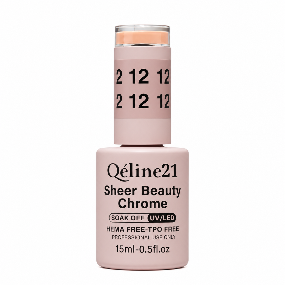 QUEEN 21 - Qéline 21 Sheer Beauty Chrome #12 - Bottle 15ml/0.5 fl.Oz