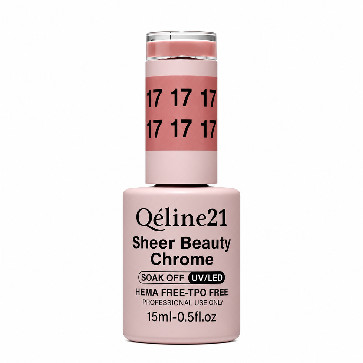 QUEEN 21 - Qéline 21 Sheer Beauty Chrome #17 - Bottle 15ml/0.5 fl.Oz