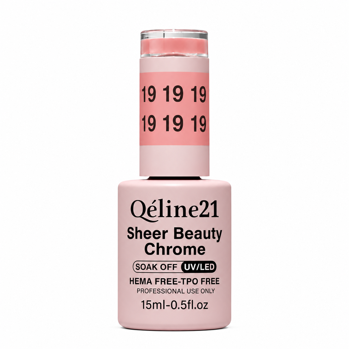 QUEEN 21 - Qéline 21 Sheer Beauty Chrome #19 - Bottle 15ml/0.5 fl.Oz