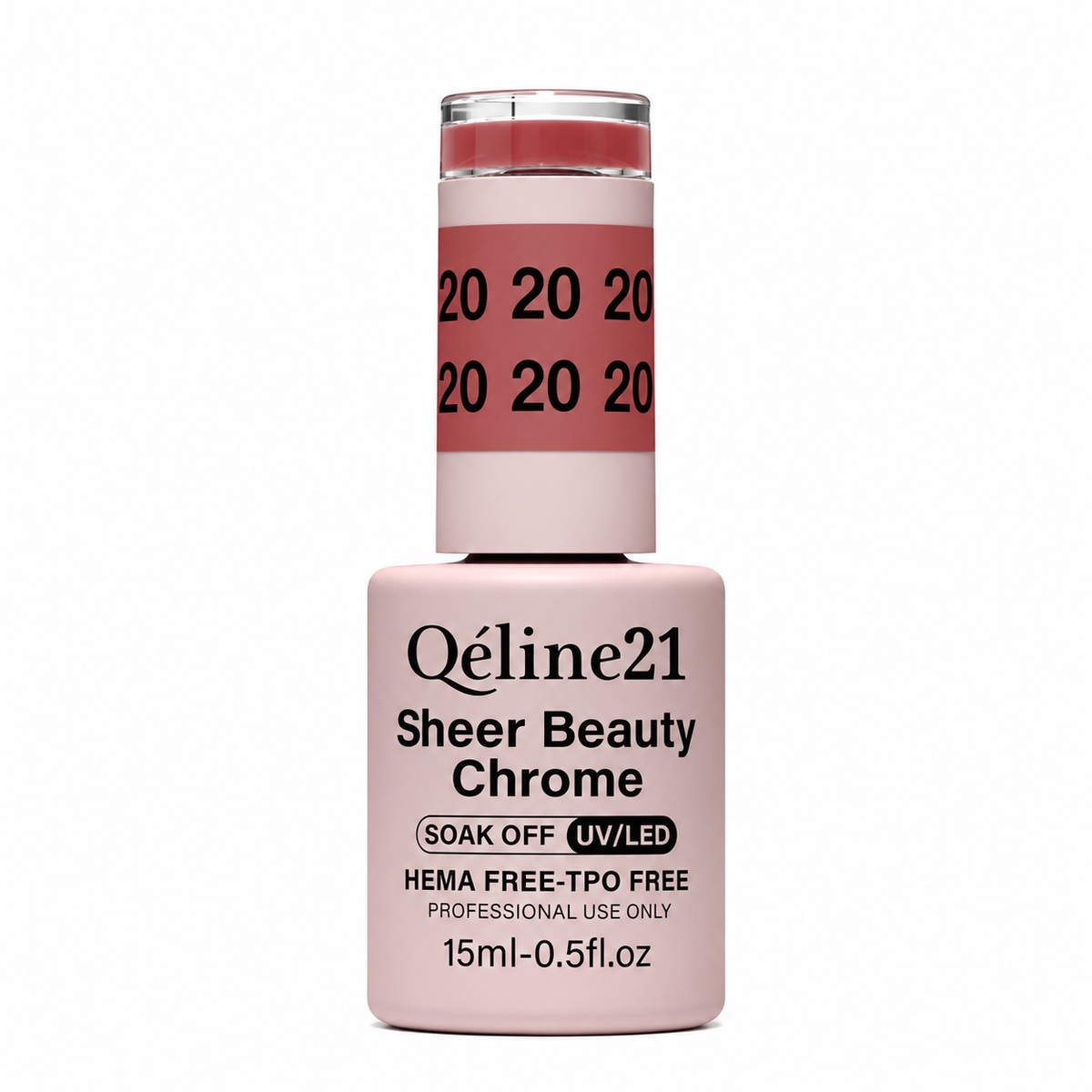 QUEEN 21 - Qéline 21 Sheer Beauty Chrome #20 - Bottle 15ml/0.5 fl.Oz