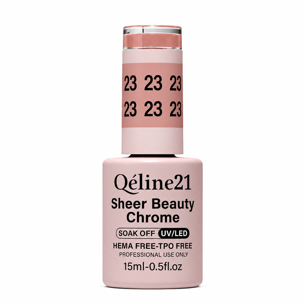 QUEEN 21 - Qéline 21 Sheer Beauty Chrome #23 - Bottle 15ml/0.5 fl.Oz