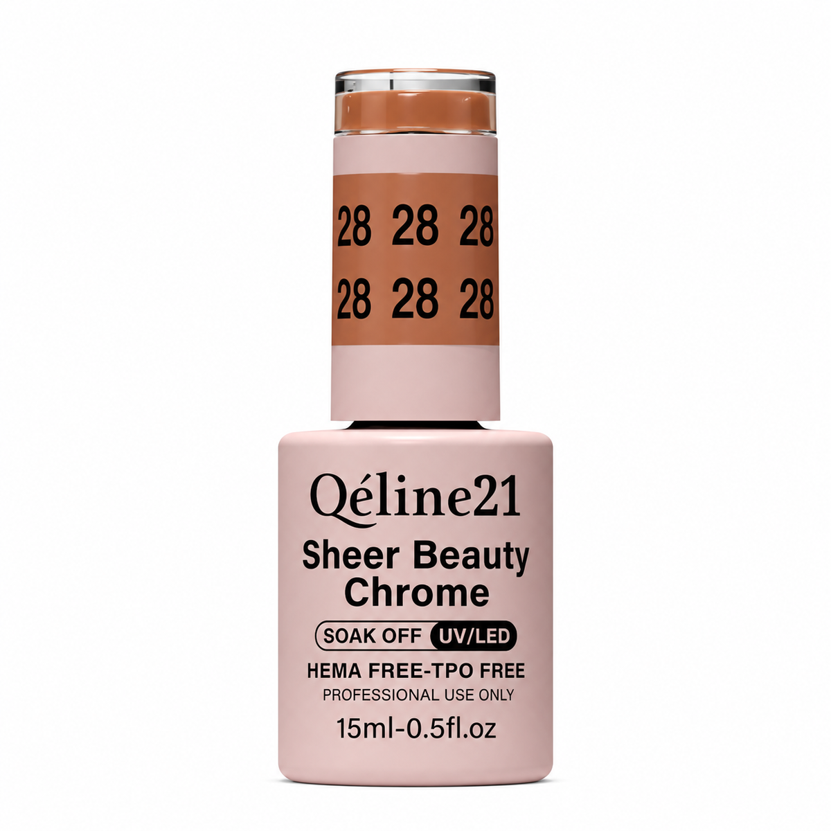QUEEN 21 - Qéline 21 Sheer Beauty Chrome #28 - Bottle 15ml/0.5 fl.Oz