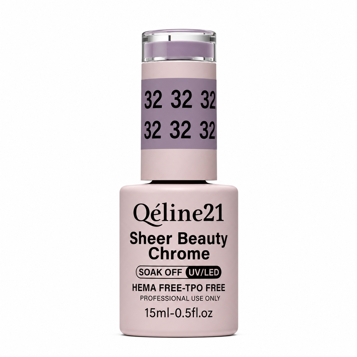 QUEEN 21 - Qéline 21 Sheer Beauty Chrome #32 - Bottle 15ml/0.5 fl.Oz