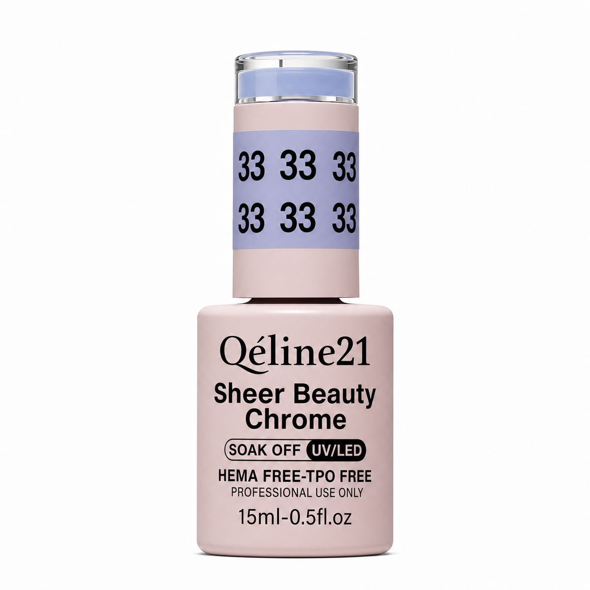 QUEEN 21 - Qéline 21 Sheer Beauty Chrome #33 - Bottle 15ml/0.5 fl.Oz