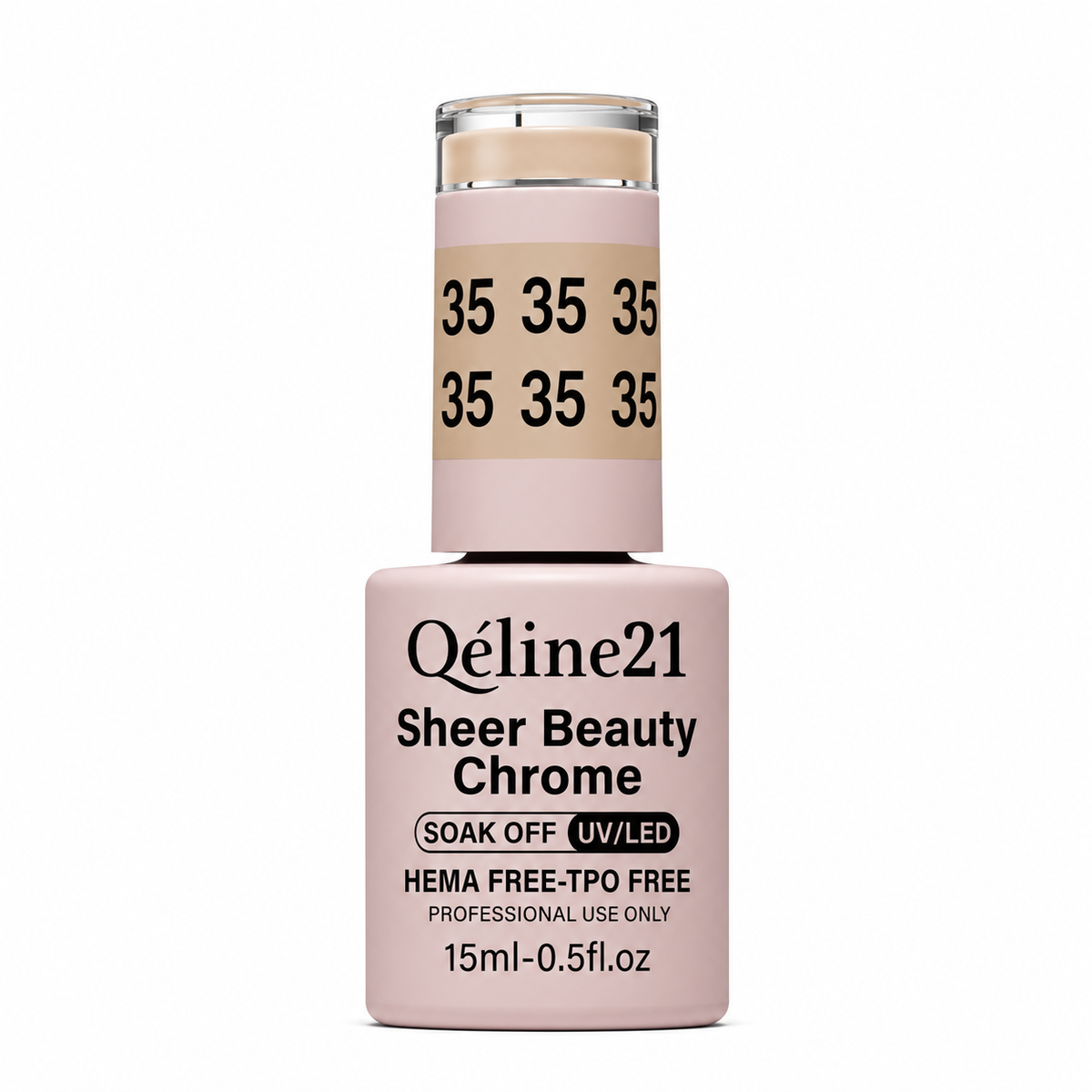 QUEEN 21 - Qéline 21 Sheer Beauty Chrome #35 - Bottle 15ml/0.5 fl.Oz