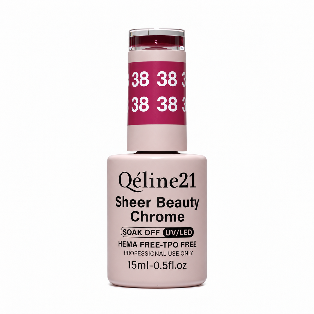 QUEEN 21 - Qéline 21 Sheer Beauty Chrome #38 - Bottle 15ml/0.5 fl.Oz