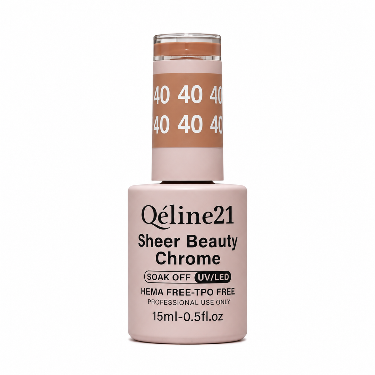 QUEEN 21 - Qéline 21 Sheer Beauty Chrome #40 - Bottle 15ml/0.5 fl.Oz