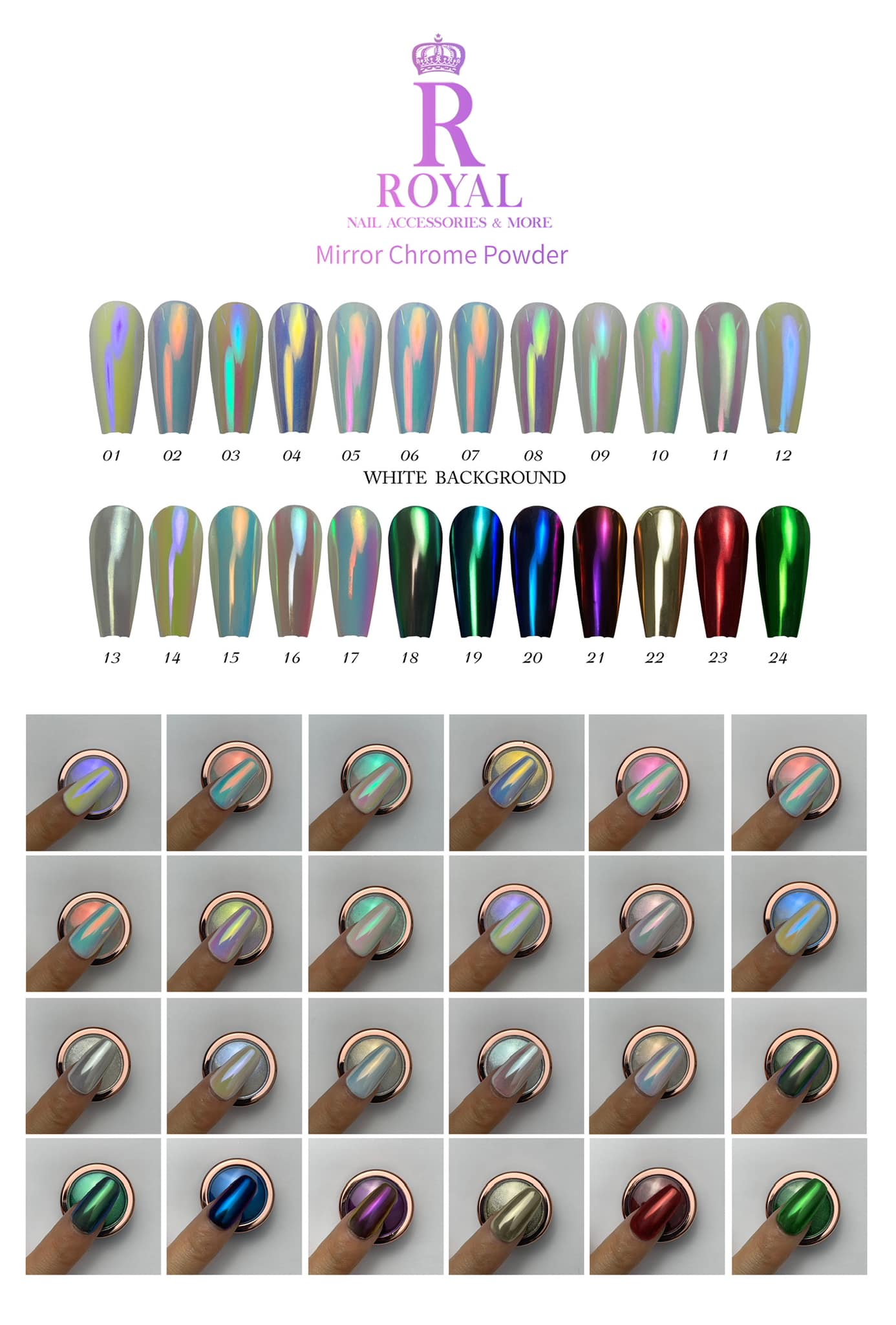 MIRROR CHROME COLLECTION | 24 COLORS