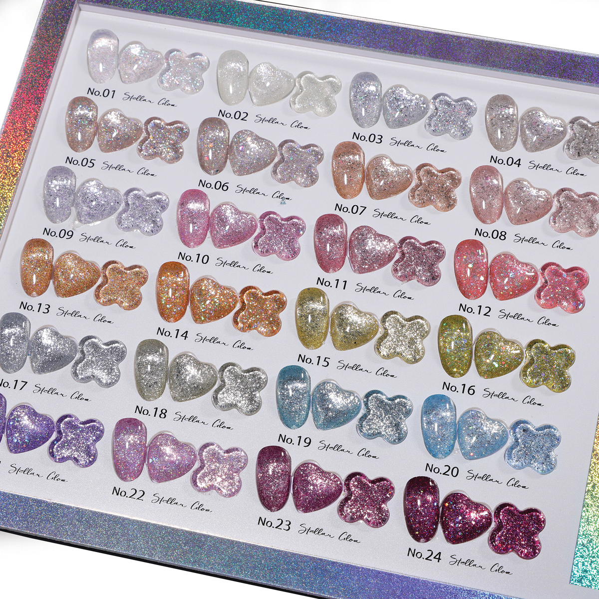 ROYAL NAIL ART - Stellar Glow Collection - 48 Colors