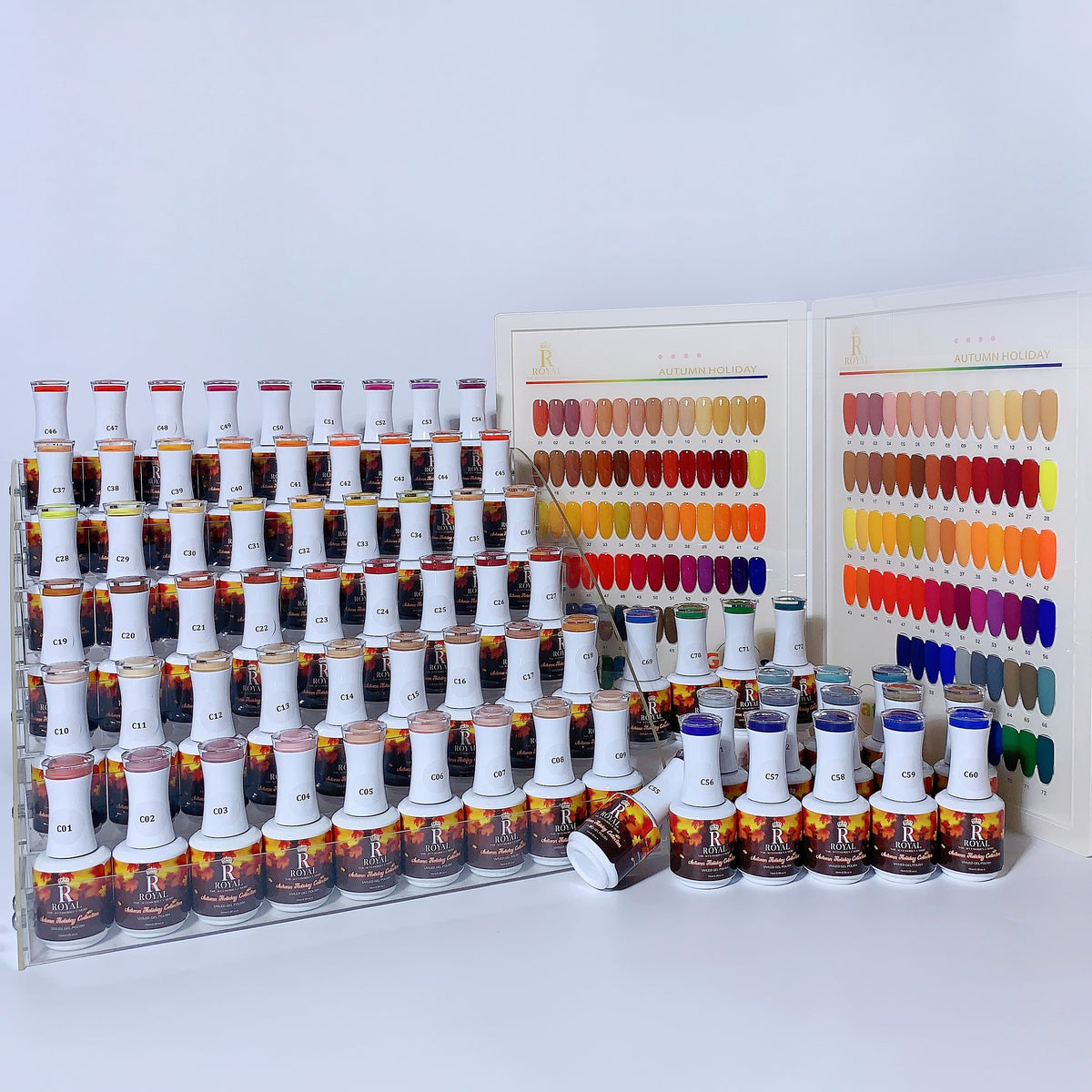 ROYAL NAIL ART - AUTUMN GEL COLLECTION | 72 COLORS